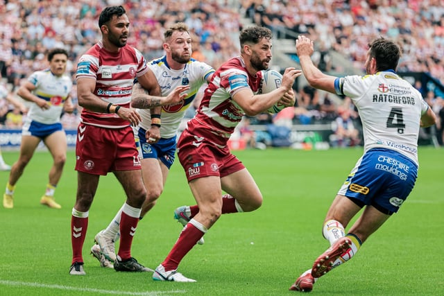 Toby King was also on the scoresheet against Warrington.