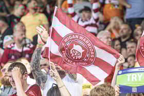 Wigan Warriors take on St Helens at this year's Magic Weekend at Elland Road
