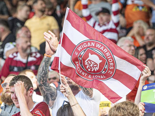 Wigan Warriors take on St Helens at this year's Magic Weekend at Elland Road