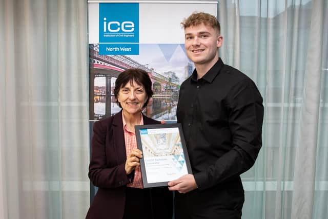 Joe Gaskell Young engineer earns scholarship after ability and potential are recognised