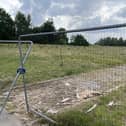 The pathway from the Churchfields/Fairways estate has not been completed