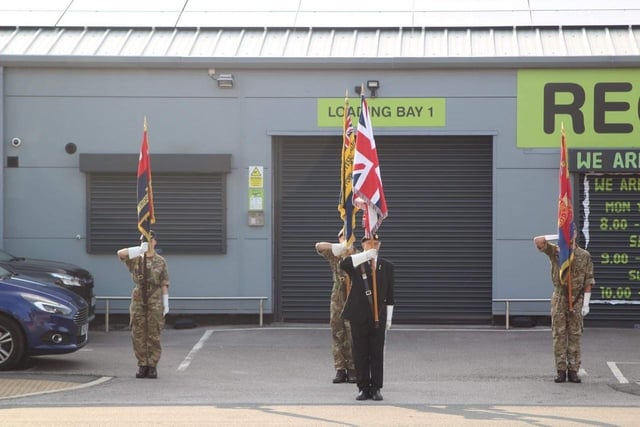 Wigan detachment held a parade to celebrate the King's coronation.