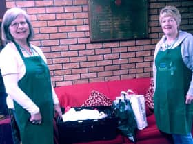 Three Towns' food collection received by Leigh Baptist Church's food bank