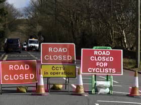 The latest expected works list shows that three closures already in place are expected to carry on this week