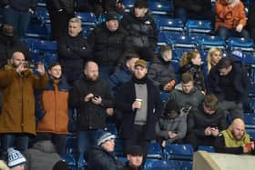Latics fans at West Brom