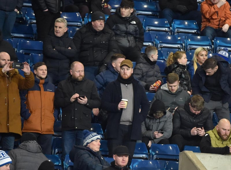 Latics fans at West Brom