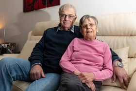 Brian Griffin and his wife Denise. Brian has incurable blood cancer and, while he is well enough at the moment after a second and final stem cell transplant, he knows that eventually the transplant benefits will fade and he will be left with chemo and painkillers which may in the end not work and leave him in agony. He is supporting the assisted dying bill