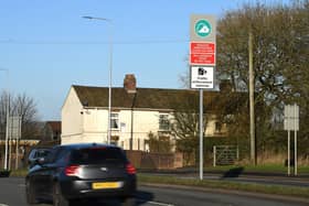 Signs were erected across the borough to let drivers know about the clean air zone, before it was scrapped last year