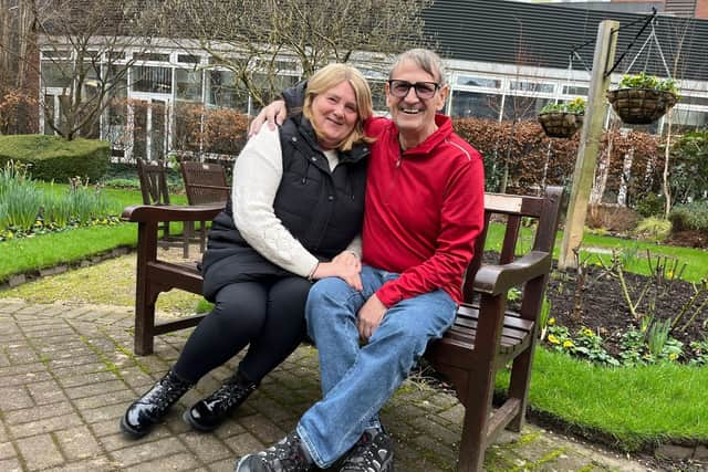 Terry Berry with wife Elaine