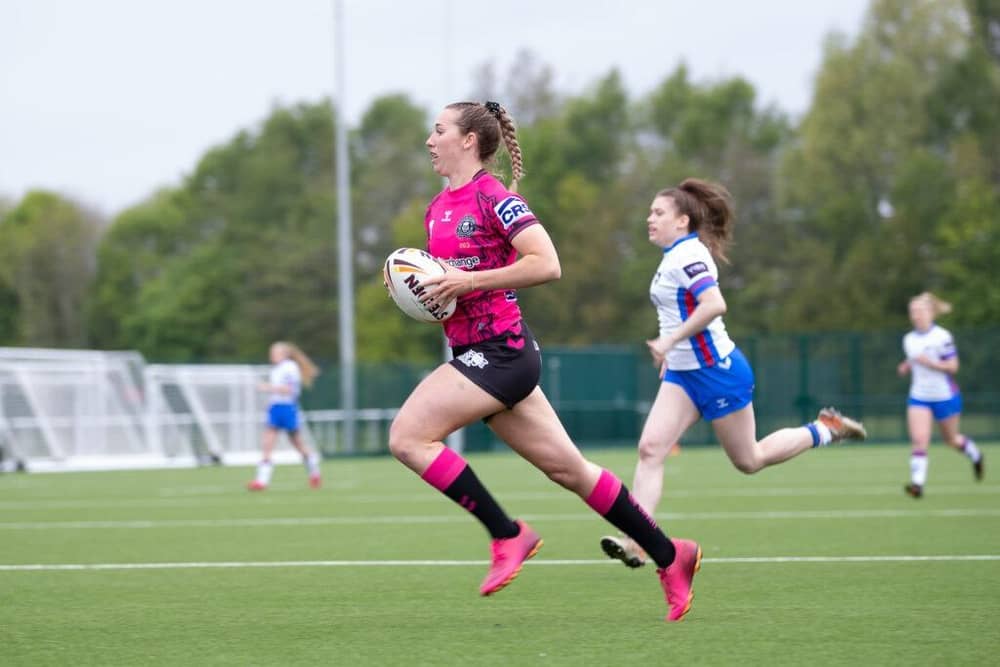 Wigan Warriors Women were in action the inaugural Nines tournament (Credit: John Baldwin)