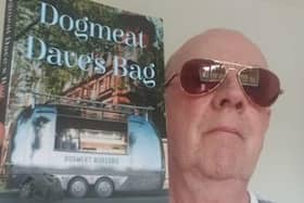 Alan Liptrot with the book that saved his life