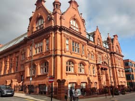 Businesses will be able to apply for a licence for the A-boards at the initial cost of £100 then £55 every year going forward, Wigan Town Hall (pictured) was told.