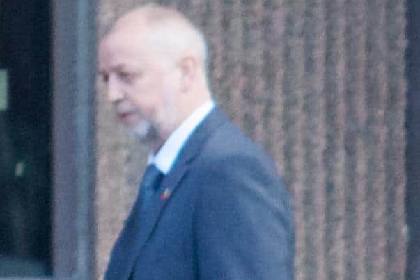 PC Andrew Talbot outside Liverpool Crown Court
