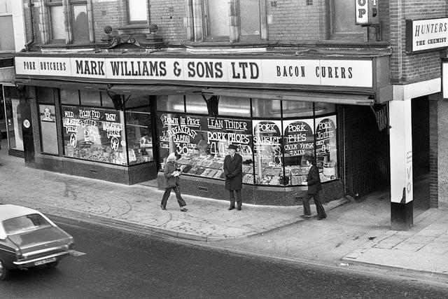 1975 - Mark Williams butchers