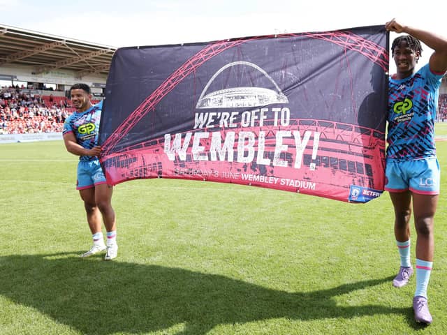 Wigan Warriors are heading to Wembley for the first time in seven years