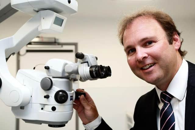 Robert Petrarca is a glaucoma specialist