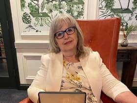 Shirley Southworth with her MBE