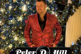 Singer Peter D Hill at a performance in December 2023
