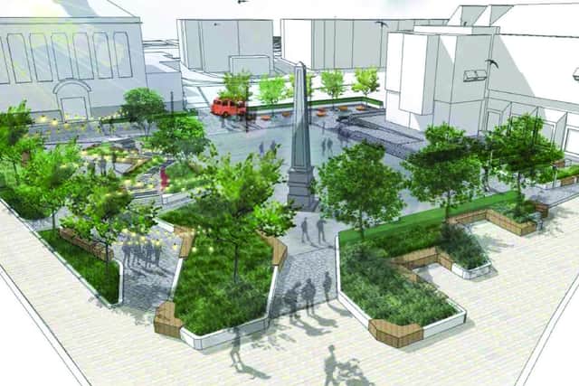 Part of the plans are to make the town centre more accessible and attractive to visitors