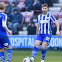 Charlie Goode was in and out of the Latics side during his loan spell from Brentford