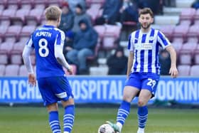 Charlie Goode was in and out of the Latics side during his loan spell from Brentford