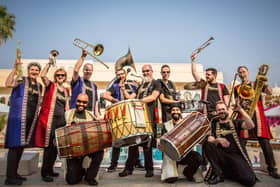 The Bollywood Brass Band will celebrate its 30th anniversary in Wigan at The Old Courts on October 27