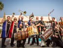 The Bollywood Brass Band will celebrate its 30th anniversary in Wigan at The Old Courts on October 27