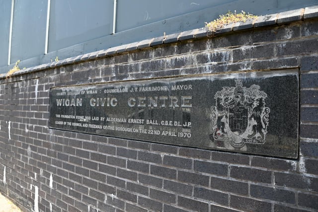 Exterior of Wigan Civic Centre
