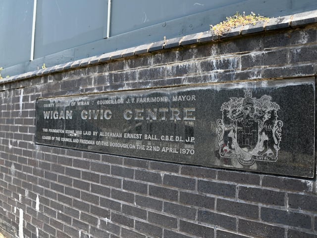 Exterior of Wigan Civic Centre