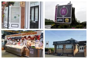 Some of the eateries to receive a new hygiene rating