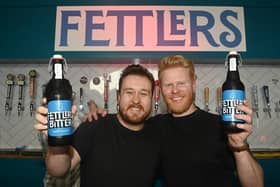 Fettlers Bitter brewed in celebration of the launch of the new name for The Galleries, announced as Fettlers.