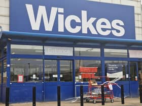 The now closed Wickes store at Robin Park