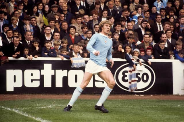 Colin Bell, known as 'The King of the Kippax' from his time at Man City, has died aged 74. (Pic: PA)