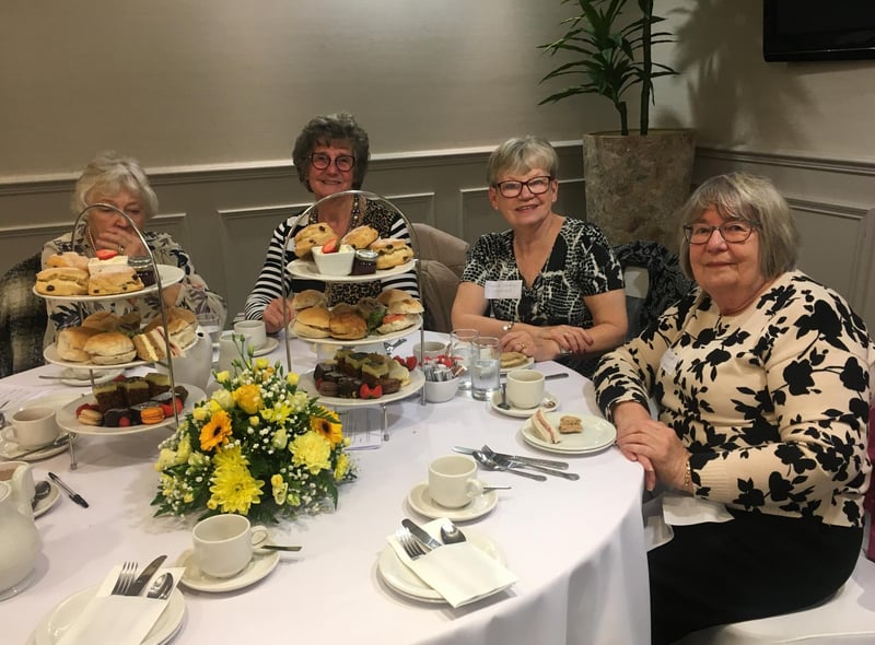 Afternoon tea at Wrightington Hotel and Spa.