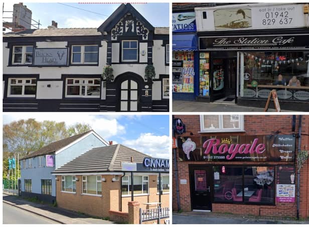 The restaurants and cafes in Wigan with a one-star hygiene rating