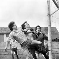 Action and team shots of Wigan amateur football sides (1970s to 2000s)