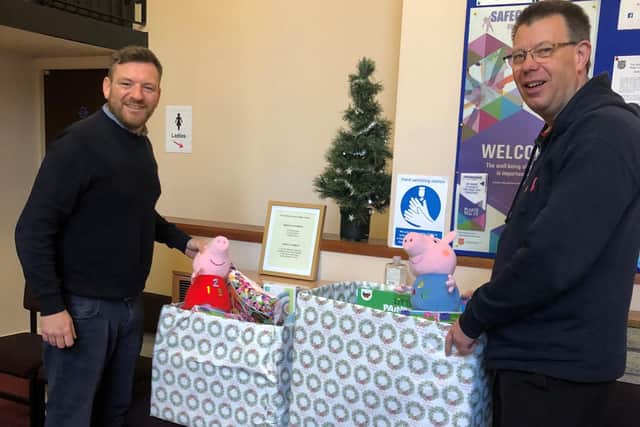 The donation from Ash Tree care home will help those struggling this Christmas