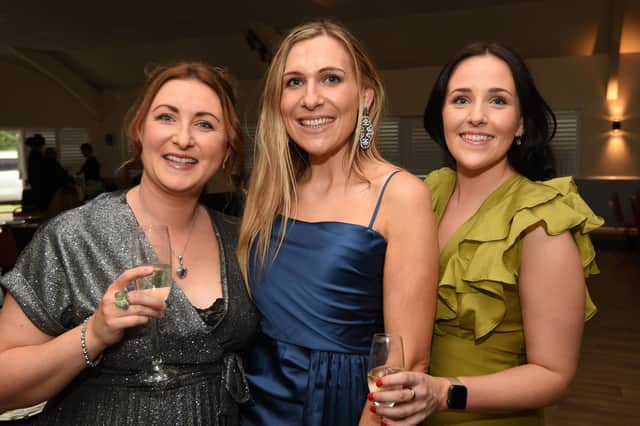 Some of the organisers, from left, Kelly Parkinson, Emma Thornton and Beth O'Grady,  at The Midsummer Ball, organised by The Shoebox Fairies.