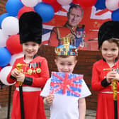 Celebrating the coronation at Highfield St Matthew's CE Primary School