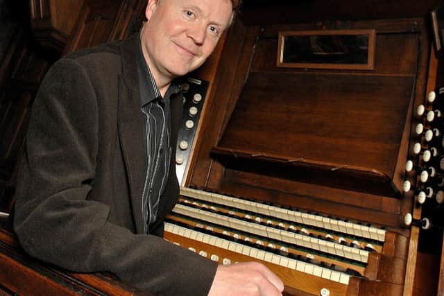 Liverpool Metropolitan Cathedral organist Richard Lea