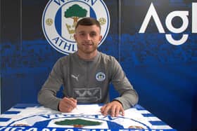 Wigan Athletic have signed Northern Ireland international Dale Taylor on a season-long loan