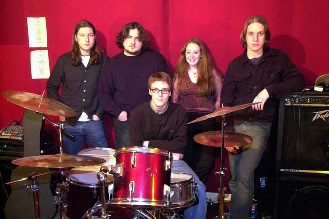 Wigan band audition in 2002