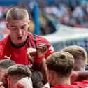 Charlie Hughes is back in the England squad at Under-20 level