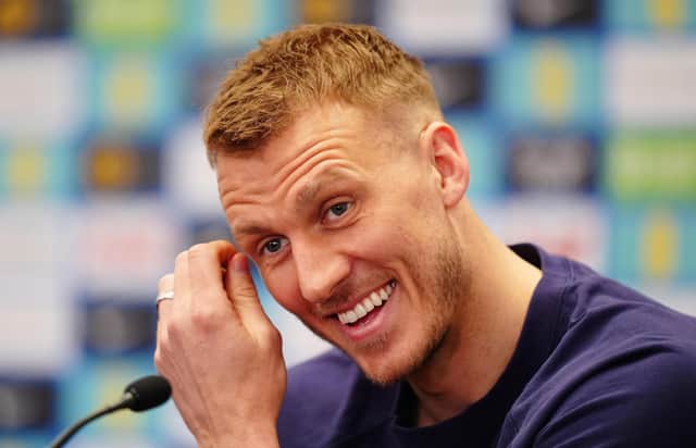 Dan Bun met the media on Tuesday morning following his maiden England call-up