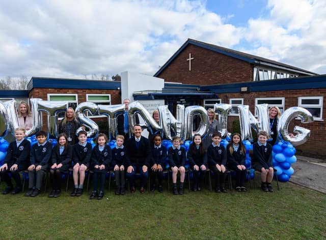 St Wilfrid’s CE Primary Academy in Standish was as “outstanding” earlier this year