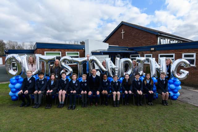 St Wilfrid’s CE Primary Academy in Standish was as “outstanding” earlier this year