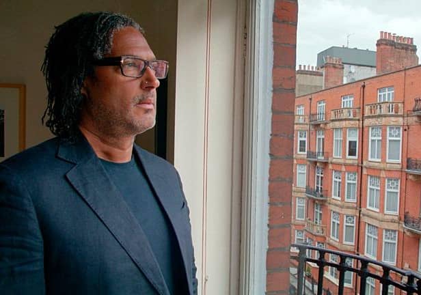 David Olusoga in Montagu Mansions, Marylebone, London, for his new series of A House Through Time: Two Cities At War (Picture: BBC/Twenty Twenty)