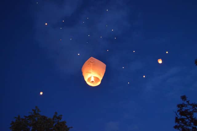 Sky lanterns were once very popular but they have proved a nuisance in terms of littering as well as setting fires