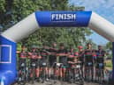 The Joining Jack team gearing up for the ride