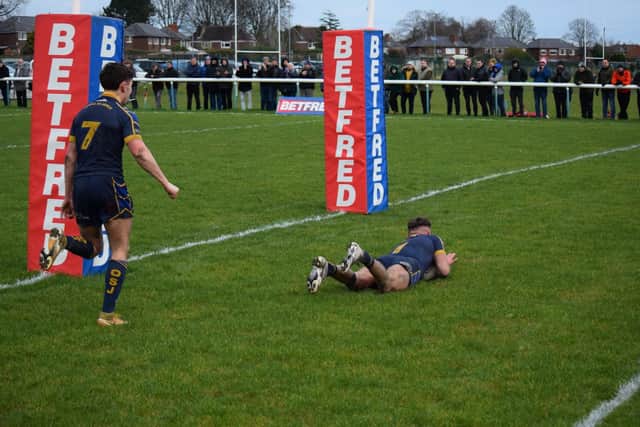 The Wigan community club crossed for four tries in the victory
